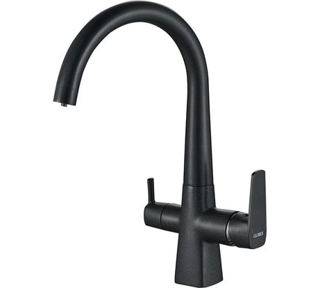 Смеситель для кухонной мойки FASHUN с подключением к фильтру, с питьевой водой, черный A4353-7