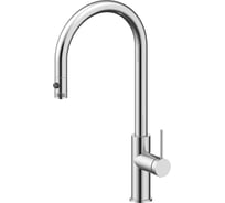 Смеситель для кухни Paulmark Galant брашированная сталь Ga213077-BS