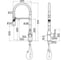 Смеситель для кухни Paulmark Magneto One хром Ma213188-CR 15