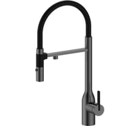 Смеситель для кухни Paulmark Magneto One вороненая сталь Ma213188-GM