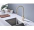 Смеситель для кухни Paulmark SENSO, светлое золото, Se215180-LG 3