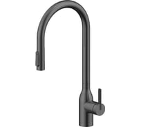 Смеситель для кухни Paulmark Universal вороненая сталь Un213880-GM