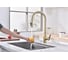 Смеситель для кухни Paulmark UNIVERSAL, светлое золото,  Un213880-LG 7