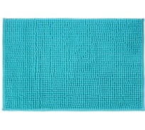 Коврик для ванной VETTA синель, 40x60 см, ворс 1.2 см, бирюзовый 462-728