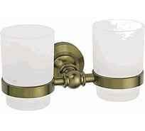 Держатель с двумя стаканами LEDEME бронза L1308С 895348