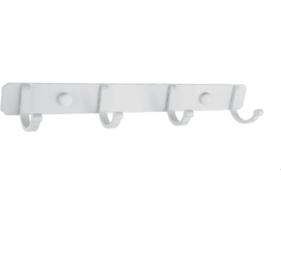Планка с 4 крючками LEDEME L5516W-4 896460 1