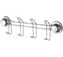 Вешалка LEDEME 4-крючка, на присоске L3716-4 897224