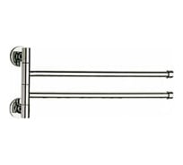 Вешалка для полотенца LEDEME двойная, поворотная L112 896720