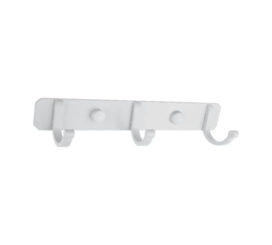 Планка с 3 крючками LEDEME L5516W-3 896629