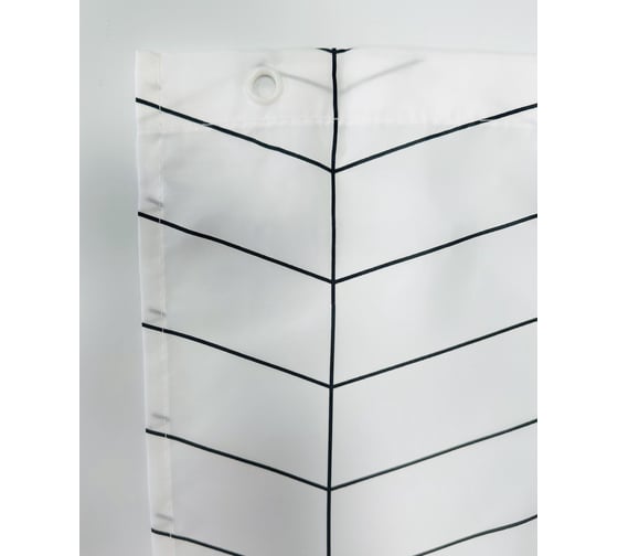 Штора для ванной PRIMANOVA BILLOW 180x200 PLE DR-60070