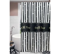 Штора для ванной PRIMANOVA BATH TIME 180x200 PLE DR-60067