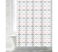 Штора для ванной PRIMANOVA WAVES 180x200 PLE DR-60066