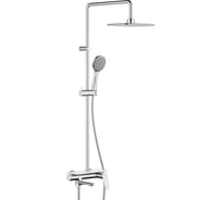 Душевая система со смесителем-полкой: верхний душ RedBlu by Damixa Origin Bit 260x190, ручной 977720000