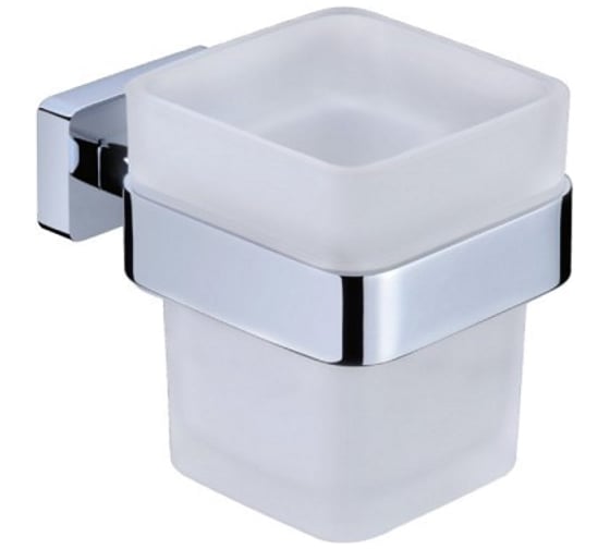 Стакан для зубных щеток Jaquar матовое стекло, хром 00065946 QUA-CHR-61741 1