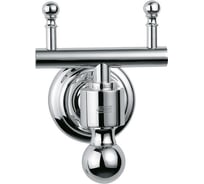 Крючок настенный двойной Jaquar цвет хром 65920