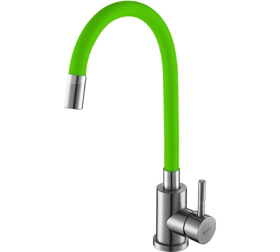 Смеситель для кухни SHIMIZU с гибким изливом Green-S smz 1006562 1