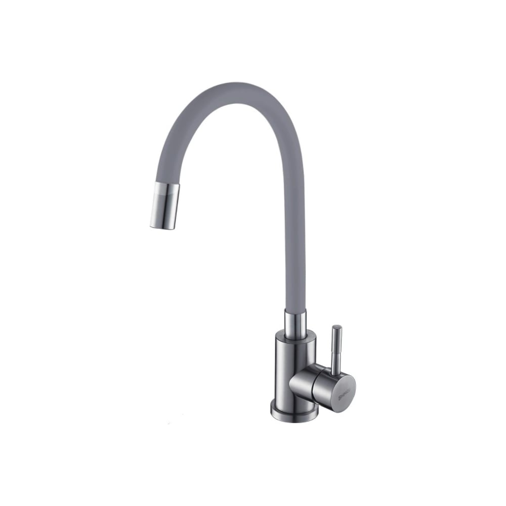 Смеситель для кухни SHIMIZU с гибким изливом Grey-S smz 1006568 ...