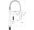 Смеситель для кухни SHIMIZU с душевой лейкой shower-S smz 1006560 3