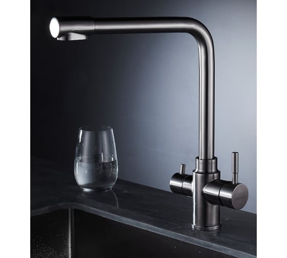 Смеситель для кухни SHIMIZU с подключением к фильтру для питьевой воды Water Filter smz 1006564
