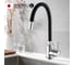 Смеситель для кухни SHIMIZU с гибким изливом black-S smz 1006557 2