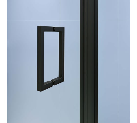 Душевая дверь RGW 100х195 SV-05-B черный, прозрачное, 8 мм, Easy 70320510-14