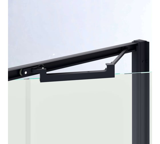 Душевая дверь RGW 80х195 SV-05-B черный, Black Smart Line, 8 мм, Easy 70320508-194
