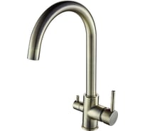 Смеситель для кухни с переключателем на питьевую воду OSGARD KOPP бронза 89973 940000001062