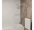 Шторка на ванну RGW 100*150 SC-02 Хром/Прозрачное/8 мм, Easy Clean 03110210-11 1