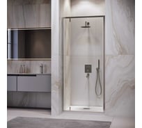 Душевая дверь RGW 80х195 LE-102 хром, прозрачное, 6 мм 711210208-11