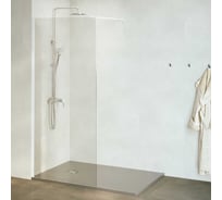 Душевая перегородка RGW 80х195 WA-010-W белый, прозрачное, 8 мм 351001008-15