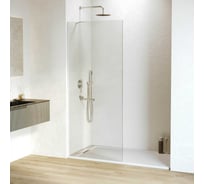 Душевая перегородка RGW 60х195 WA-102-W белый, прозрачное, 6 мм, 590-605 мм, Easy 351010206-15