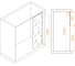 Душевая перегородка RGW 70х195 WA-033 хром, прозрачное, 6 мм, Easy 351003307-11 2