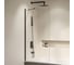 Шторка на ванну RGW 70*150 SC-150-B Чёрный/Прозрачное/6 мм, Easy Clean 351115007-14 1
