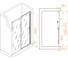 Душевая дверь RGW 130*195 PA-017-B Чёрный/Прозрачное/6 мм, Easy Clean 350801713-14 4