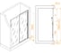 Душевая дверь RGW 140*195 PA-017-B Чёрный/Прозрачное/6 мм, Easy Clean 350801714-14 4