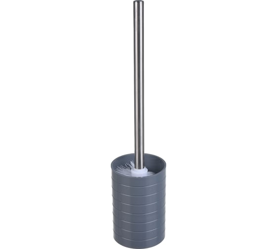 Ершик для унитаза Vanstore LINEA серый 429-06