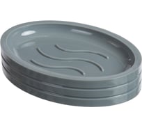 Мыльница VANSTORE ЛИНЕЯ серый 429-04