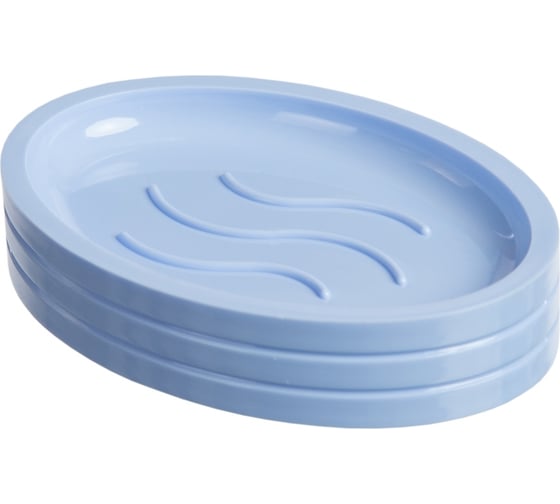 Мыльница Vanstore LINEA голубой 427-04