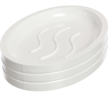 Мыльница VANSTORE ЛИНЕЯ белый 318-04