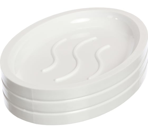 Мыльница Vanstore LINEA белый 318-04 1