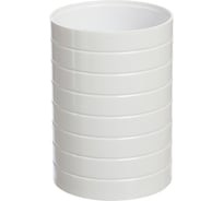 Стаканчик VANSTORE ЛИНЕЯ белый 318-01