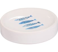 Мыльница Рыжий кот Рыбки DH-FISH керамика 008269