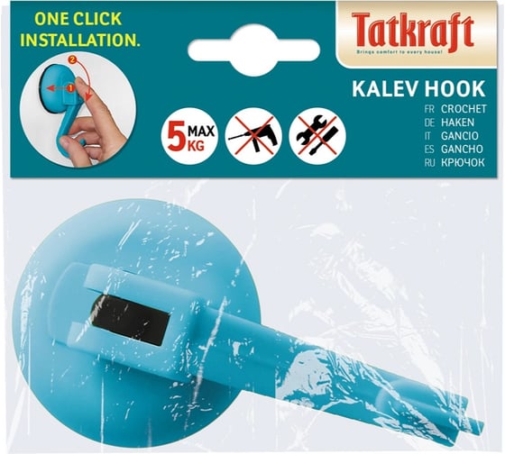 Крючок на вакуумной присоске Tatkraft KALEV 11984