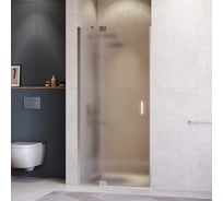 Душевая дверь RGW 140*200 HO-014 Хром/Матовое/8 мм, EasyClean 350601414-21