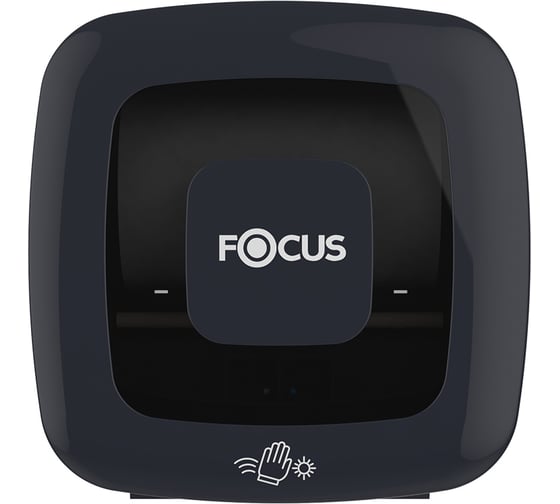 Сенсорный диспенсер для рулонных полотенец FOCUS пластик, черный H-8076088