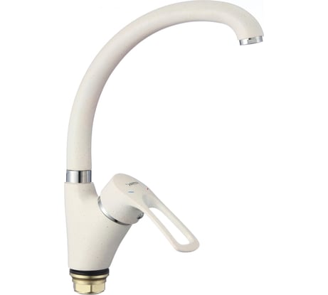 Смеситель для кухни Fmark S-4166W белый 23309