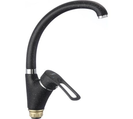 Смеситель для кухни Fmark S-4166H черный 23310