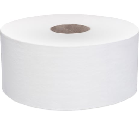 Туалетная бумага FOCUS JUMBO ECO 1-слой, в рулоне, белая H-5050777