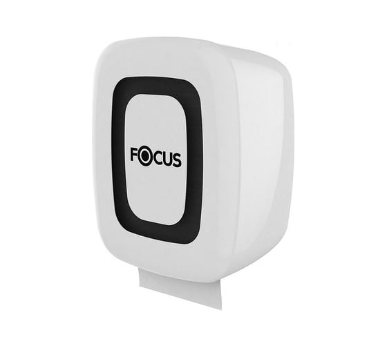 Диспенсер для листовых полотенец FOCUS пластик, белый H-8077064
