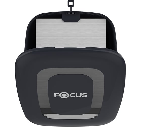 Диспенсер для листовых полотенец FOCUS пластик, черный H-8076284